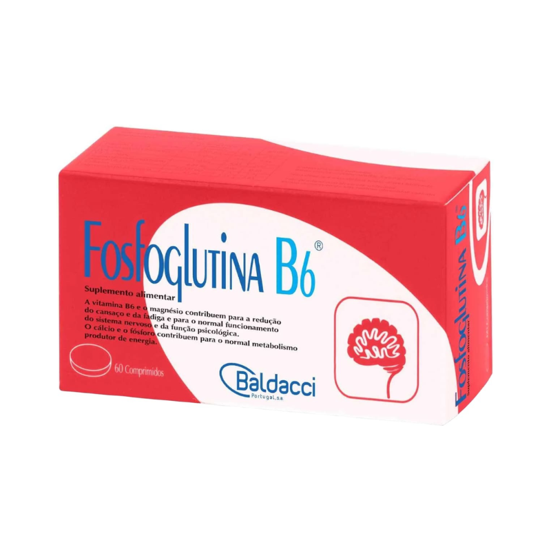 Fosfoglutina B6 60 comprimidos