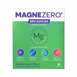 Magnezero Sem Açúcar 20x10ml