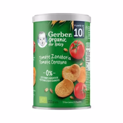 Gerber Organic Puffs Tomato and Carrot 10m+ 35g