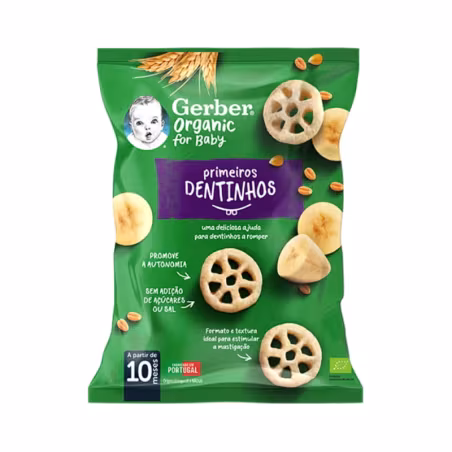 Gerber Organic Primera Dentición 10m+ 28g