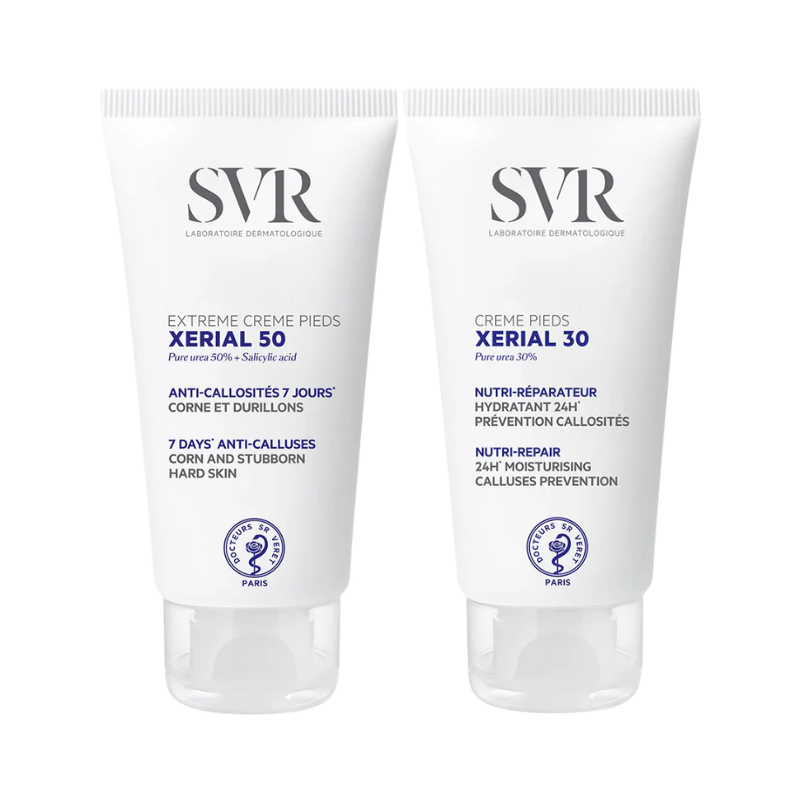 SVR Xerial 50 Extreme Crème Pieds + 30 Crème Pieds Pack
