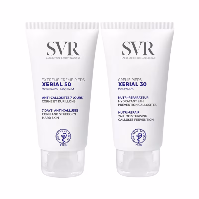 SVR Xerial 50 Extreme Foot Cream + 30 Foot Cream Pack