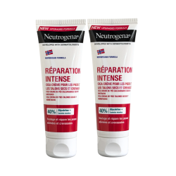 Neutrogena Intense Repair Crème Pieds Talons Crevassés 2x50ml