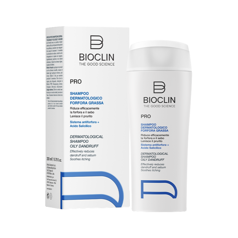 Bioclin Pro Shampooing Pellicules Grasses 200ml