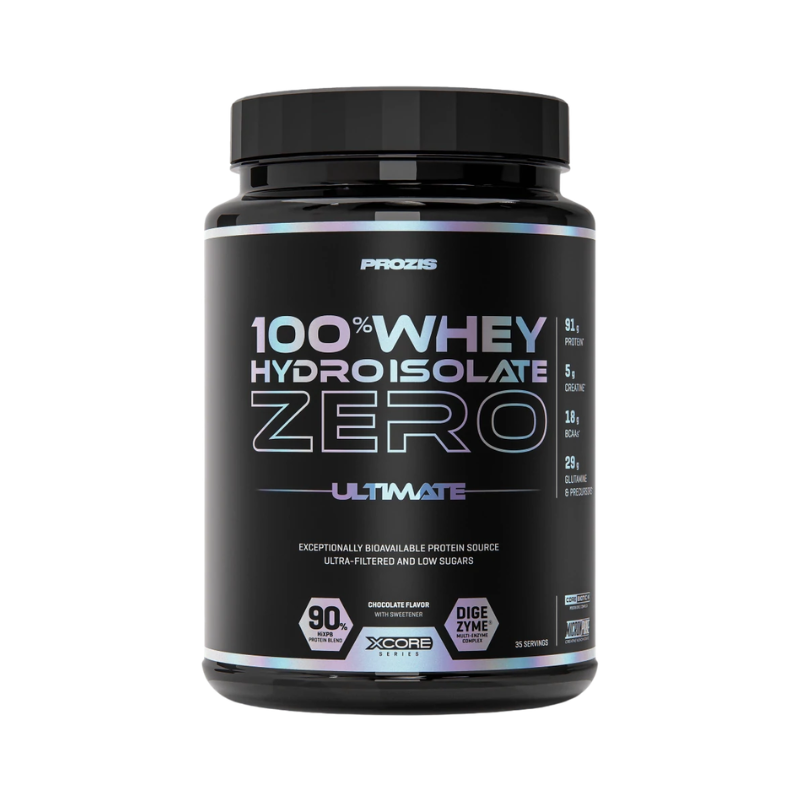 Prozis 100% Whey Hydro Isolate Zero Ultimate Chocolat 750g