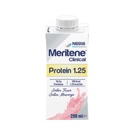 Meritene Clinical Protein 1.25 Morango 4x200ml