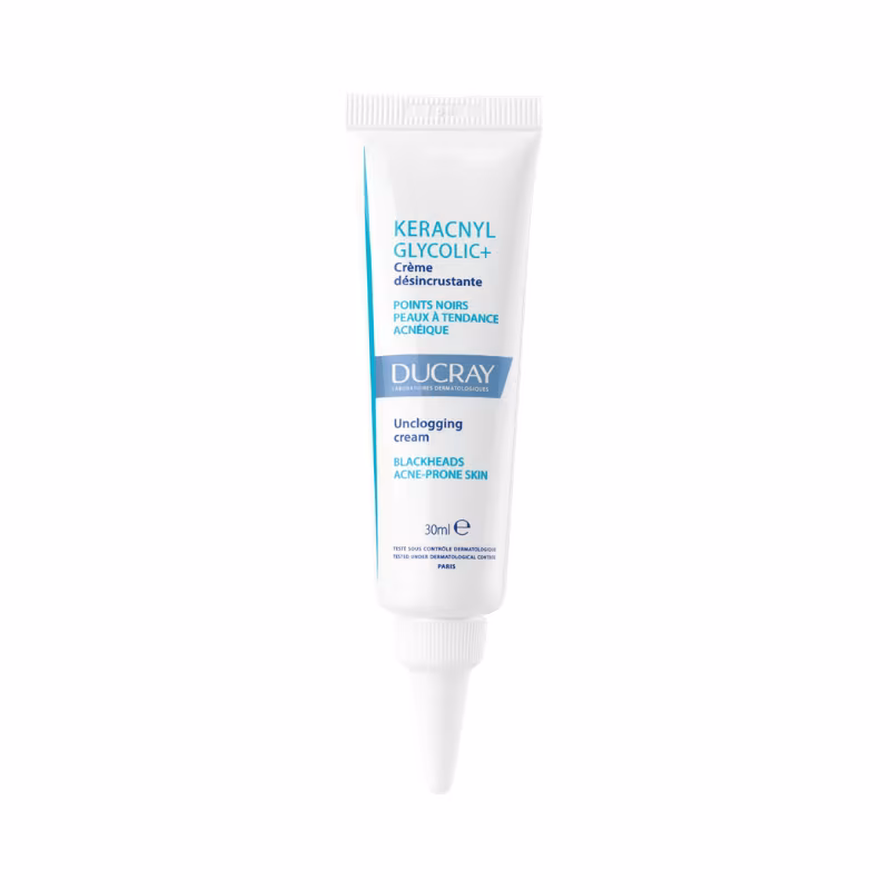 Ducray Keracnyl Glycolic+ Creme Desincrustante 30ml