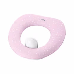 Saro Réducteur de Siège de Toilette Souple Rose