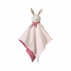 Saro Cotton Bunnies Comforter Pink