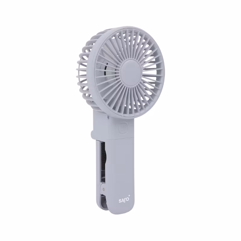 Saro Ventilador Portátil Multiagarre Gris