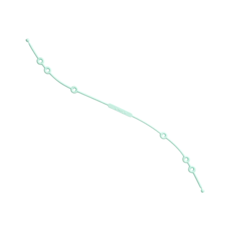 Saro Colgador Atrapatodo en Silicona Menta