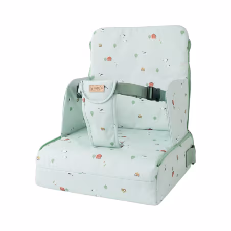 Saro Portable High Chair Funny Farm