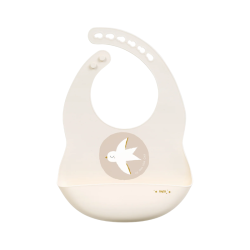 Saro Party Bavoir en Silicone Fly Free
