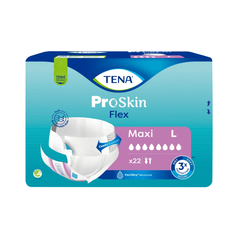 Tena Flex Maxi L 22 unités