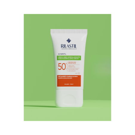 Rilastil Acnestil Sebum-Regulating Sunscreen SPF50+ 40ml