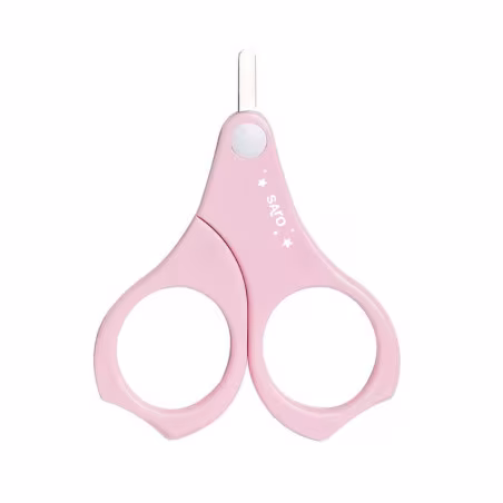 Saro Tesoura de Iniciação Rosa