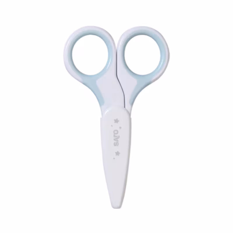 Saro Tesoura com Tampa Azul