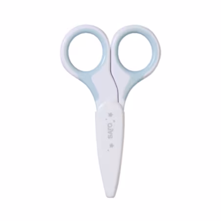 Saro Tesoura com Tampa Azul
