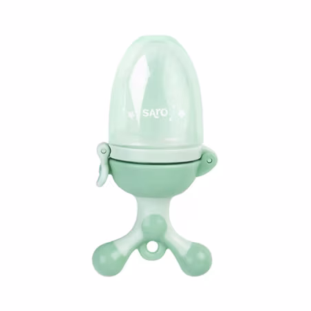 Saro Aliment-Up Distributeur en Silicone Menthe