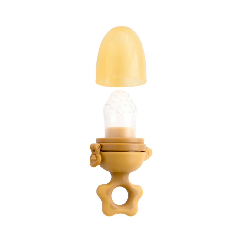 Saro Aliment-Up Silicone Feeder Mustard