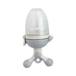 Saro Aliment-Up Distributeur en Silicone Gris