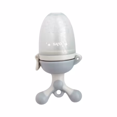 Saro Aliment-Up Distributeur en Silicone Gris