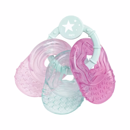 Saro Keys Anneau de Dentition Rose