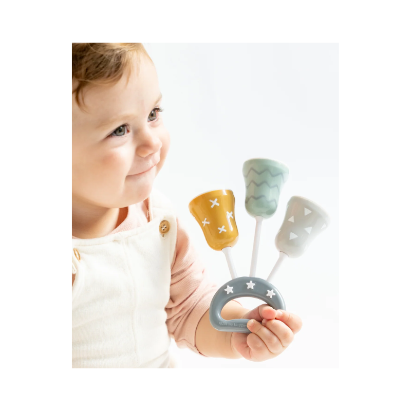 Saro My First Vintage Rattle Blue