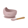 Saro Nordic Wave Set de Alimentação Rosa