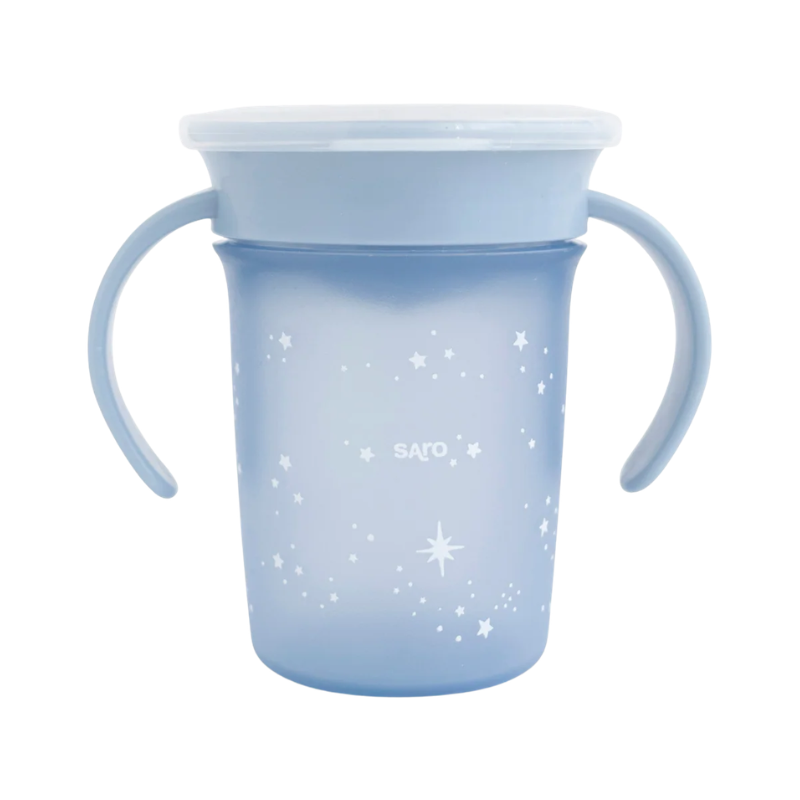 Saro Amazing Cup Gobelet Anti-Goutte 360° Bleu