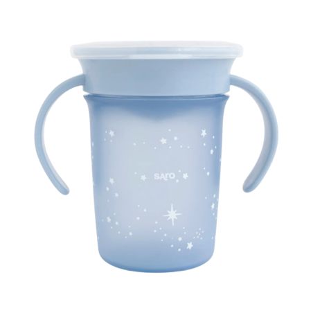 Saro Amazing Cup Copo Antigotas 360° Azul