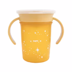 Saro Amazing Cup Taza Antigoteo 360° Mostaza