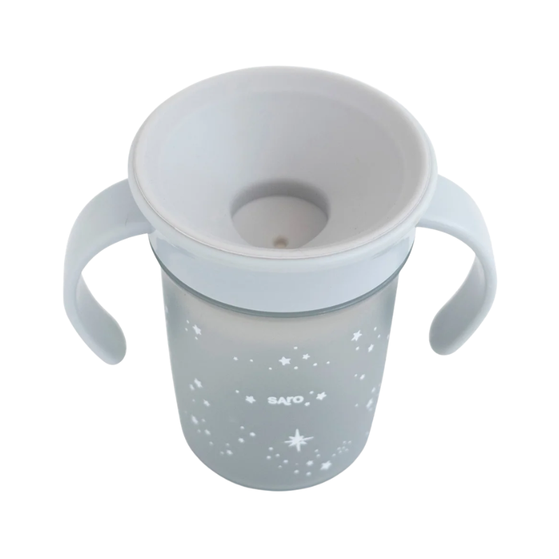 Saro Amazing Cup Copo Antigotas 360° Cinzento