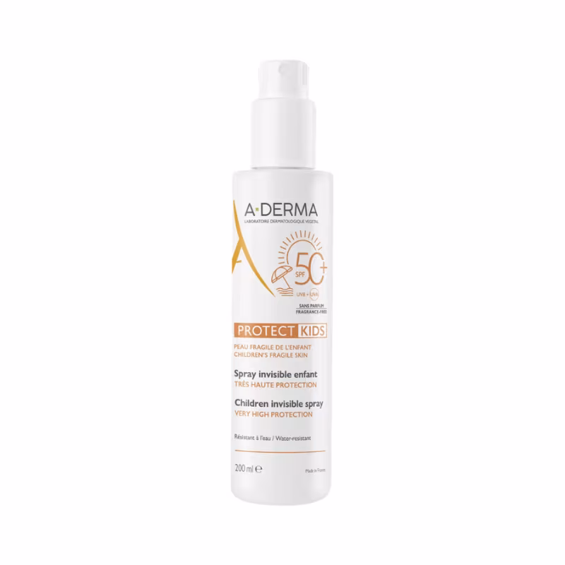 A-Derma Protect Kids Spray Invisível FPS50+ 200ml