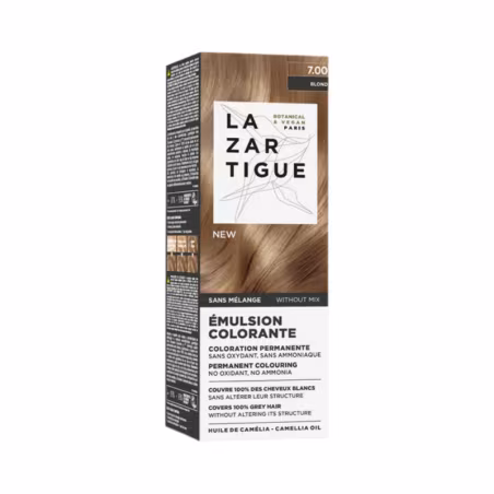 Lazartigue Emulsão Colorante 7.00 Louro 60ml