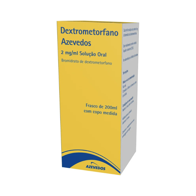 Dextrometorfano Azevedos 2mg/ml Solution Buvable 200ml
