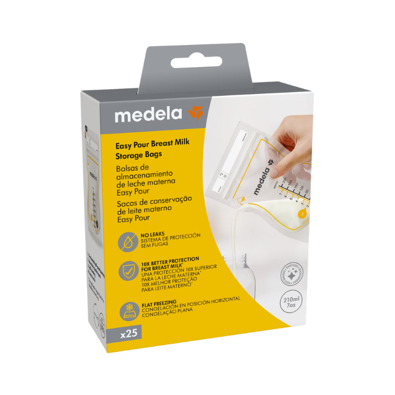 Medela Easy Pour Breast Milk Storage Bags 25 units