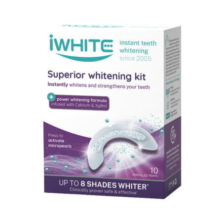 iWhite Superior Kit Branqueador de Dentes 10 unidades