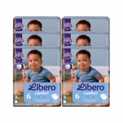 Libero Comfort 6 21 Fraldas Pack 6 unidades