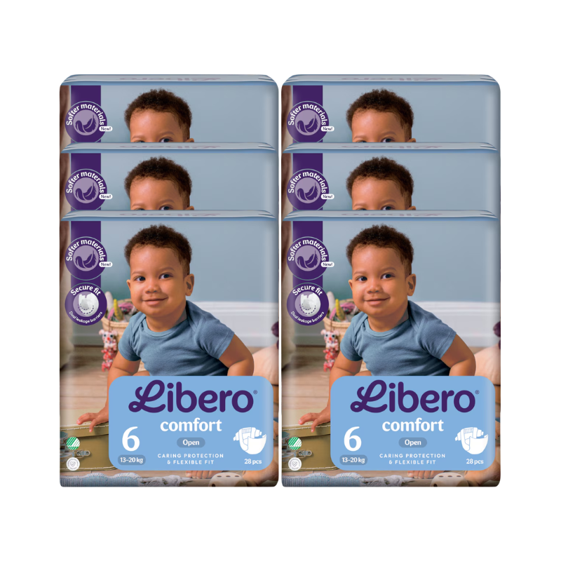 Libero Comfort 6 21 Couches Pack 6 unités