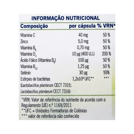 Lactoflora Imuno 30 capsules