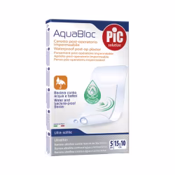 Pic Aquabloc Penso Pós-Operatório Impermeável 15x10cm 5 unidades