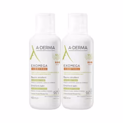 A-Derma Exomega Control Baume Émollient 2x400ml