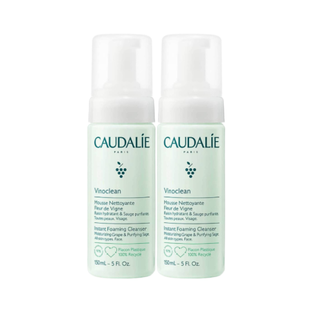 Caudalie Vinoclean Espuma Limpiadora Fleur de Vigne 2x150ml