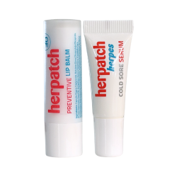 Herpatch Serum for Cold Sores + Prevent Lip Stick SPF30 Pack