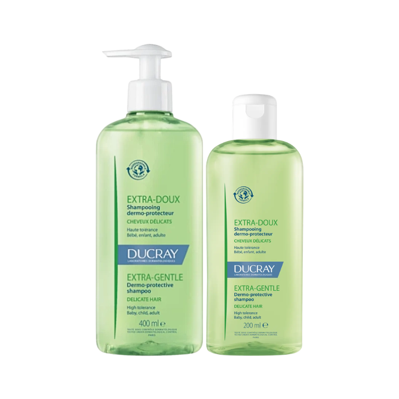 Ducray Extra-Suave Champú Dermoprotector 400ml + 200ml
