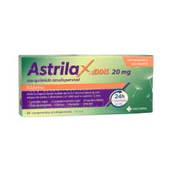 Astrilax Odis 20mg 20 orodispersible tablets