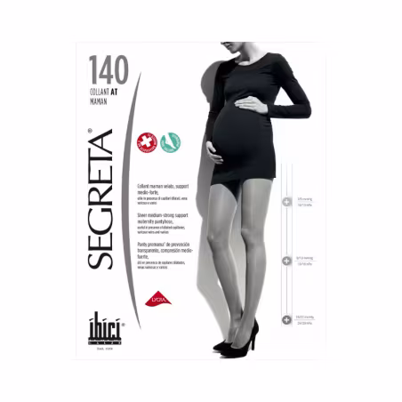 Ibici Segreta 140 Collant Gravidez Cor Nero Tam 3
