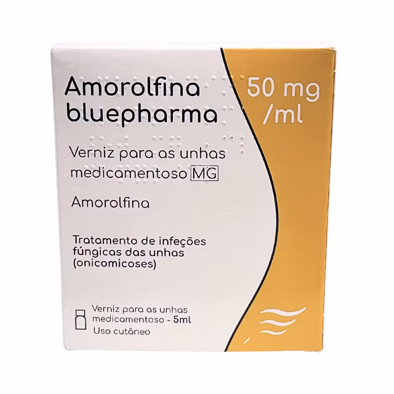 Amorolfina Bluepharma 50mg/ml Esmalte de Uñas Medicado 5ml