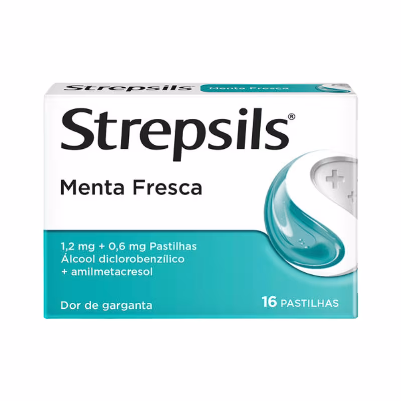 Strepsils Fresh Mint 16 tabletas